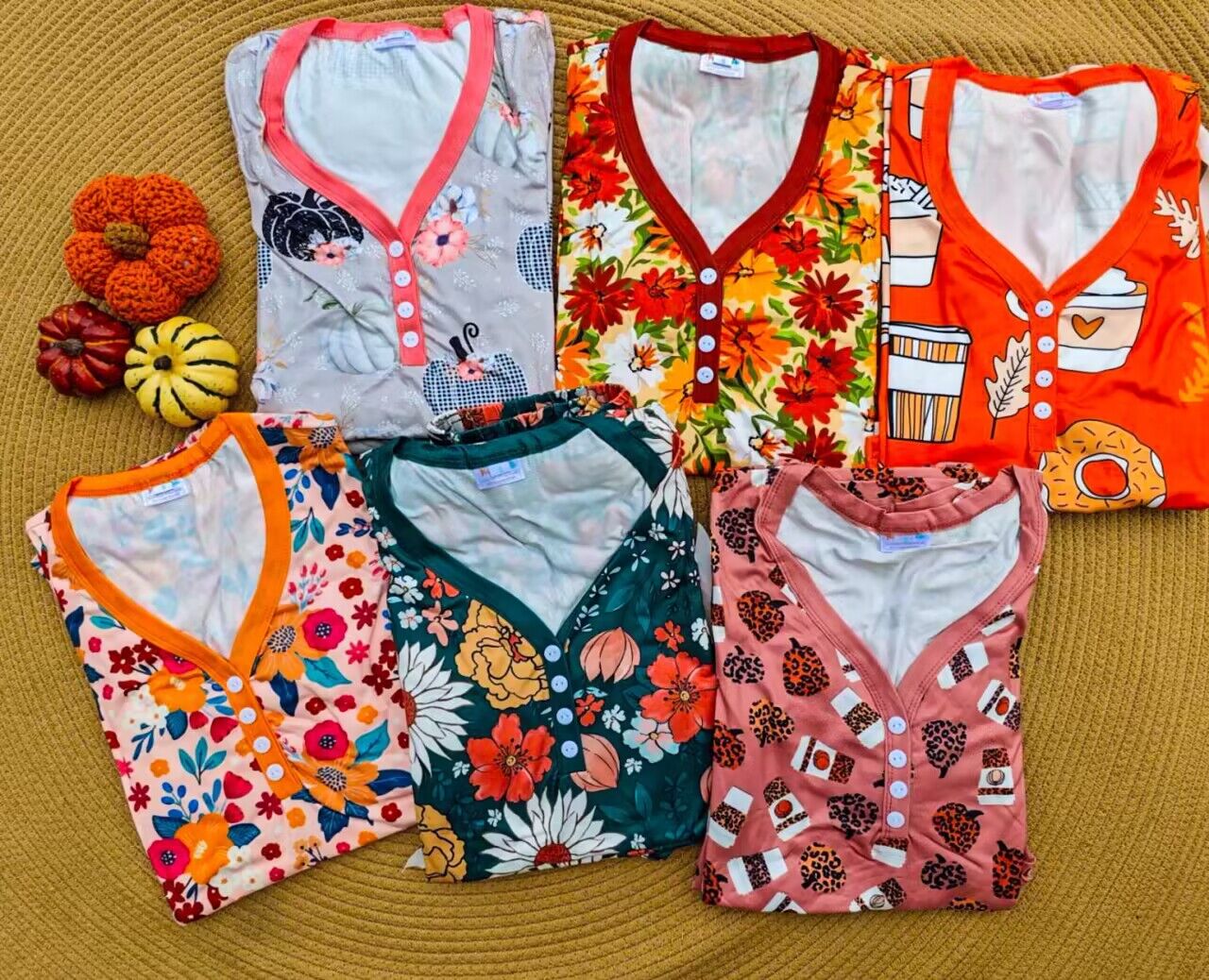PREORDER: Fall Jogger Pajama Set In Assorted Prints