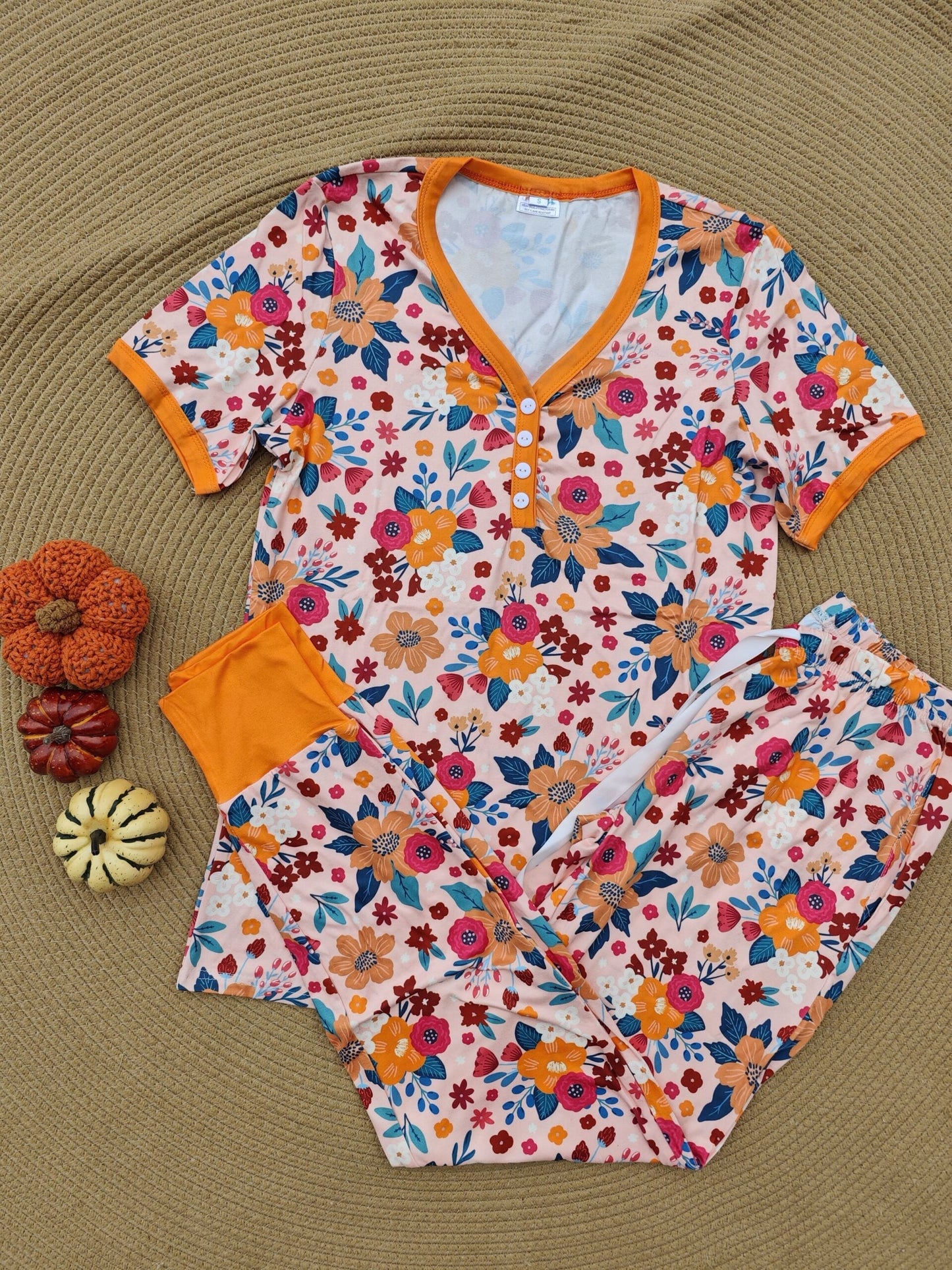 PREORDER: Fall Jogger Pajama Set In Assorted Prints