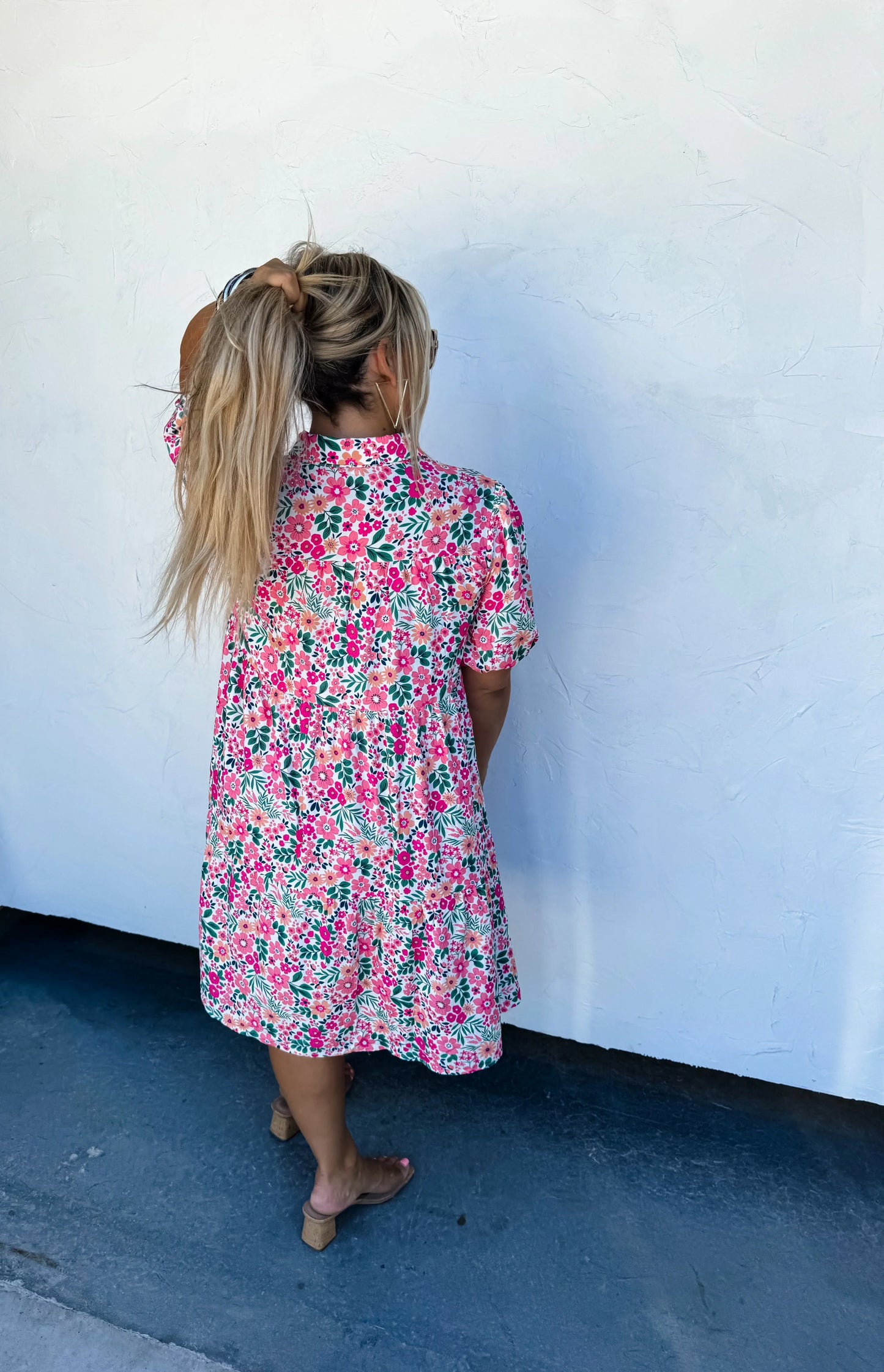 PREORDER: Summer Blooms Floral Dress in Two Colors