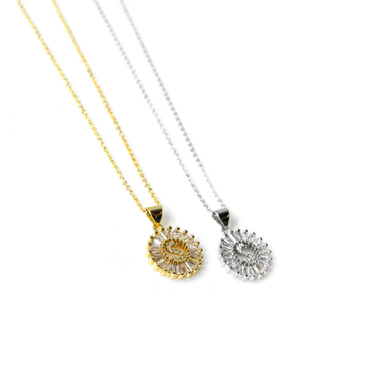 PREORDER: Mini Radiant Initial Necklace