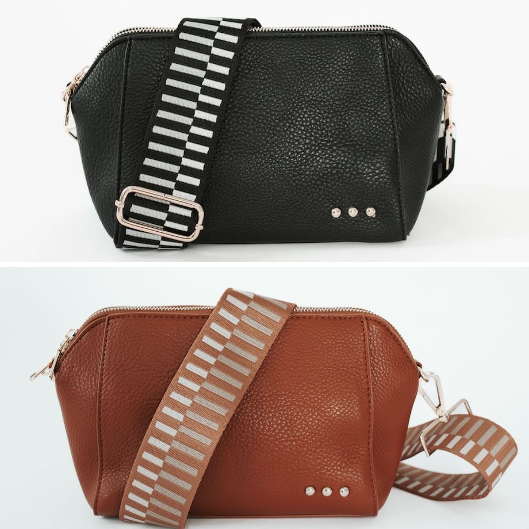 PREORDER: Cassie Crossbody Bag in Two Colors