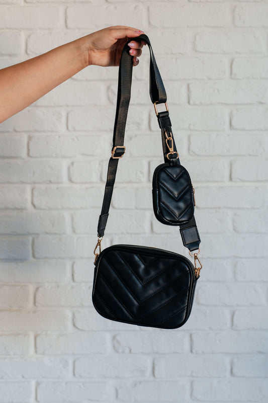 Under Your Spell Crossbody in Black