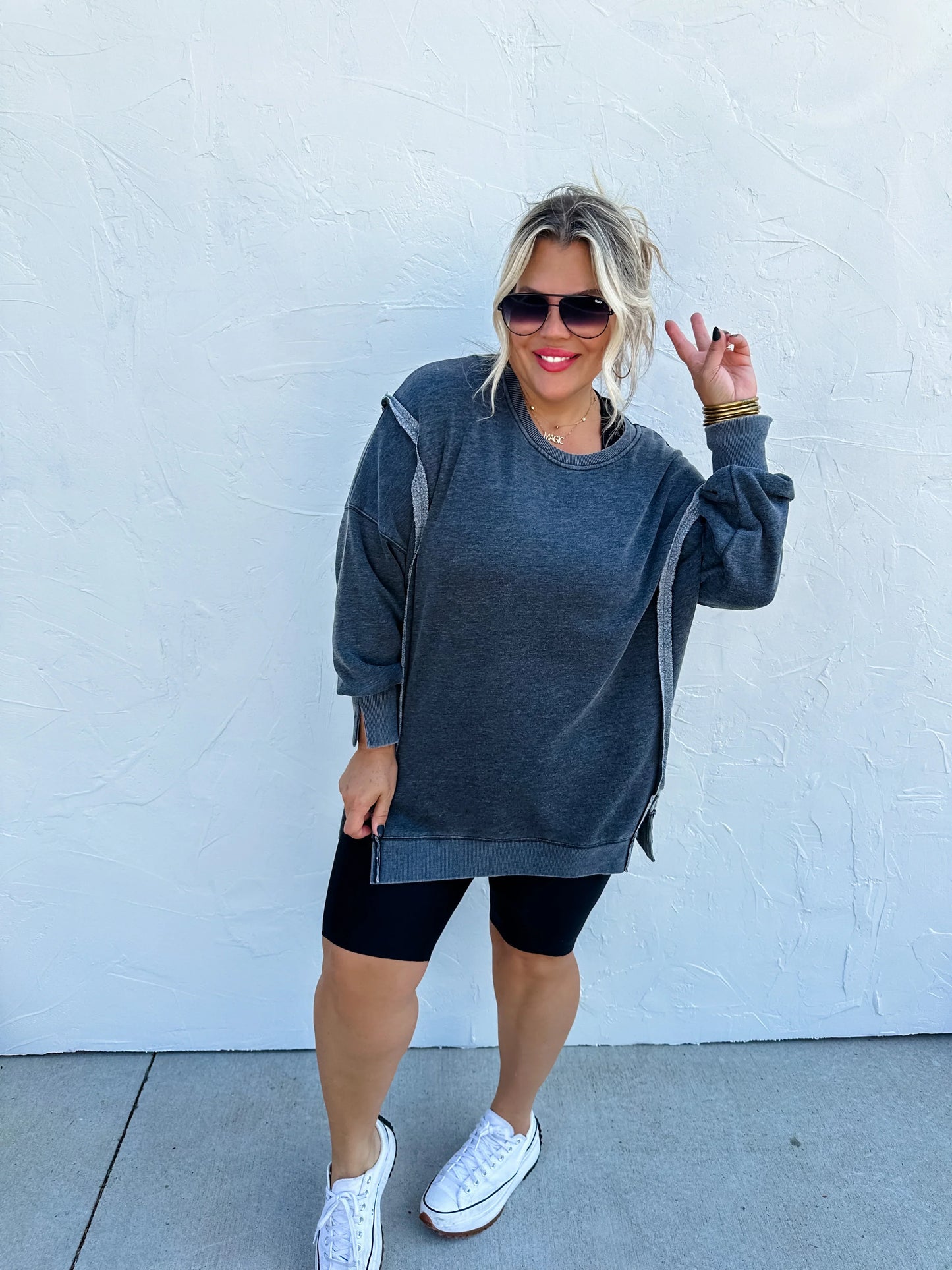 Classic Crew Pullover In Six Colors