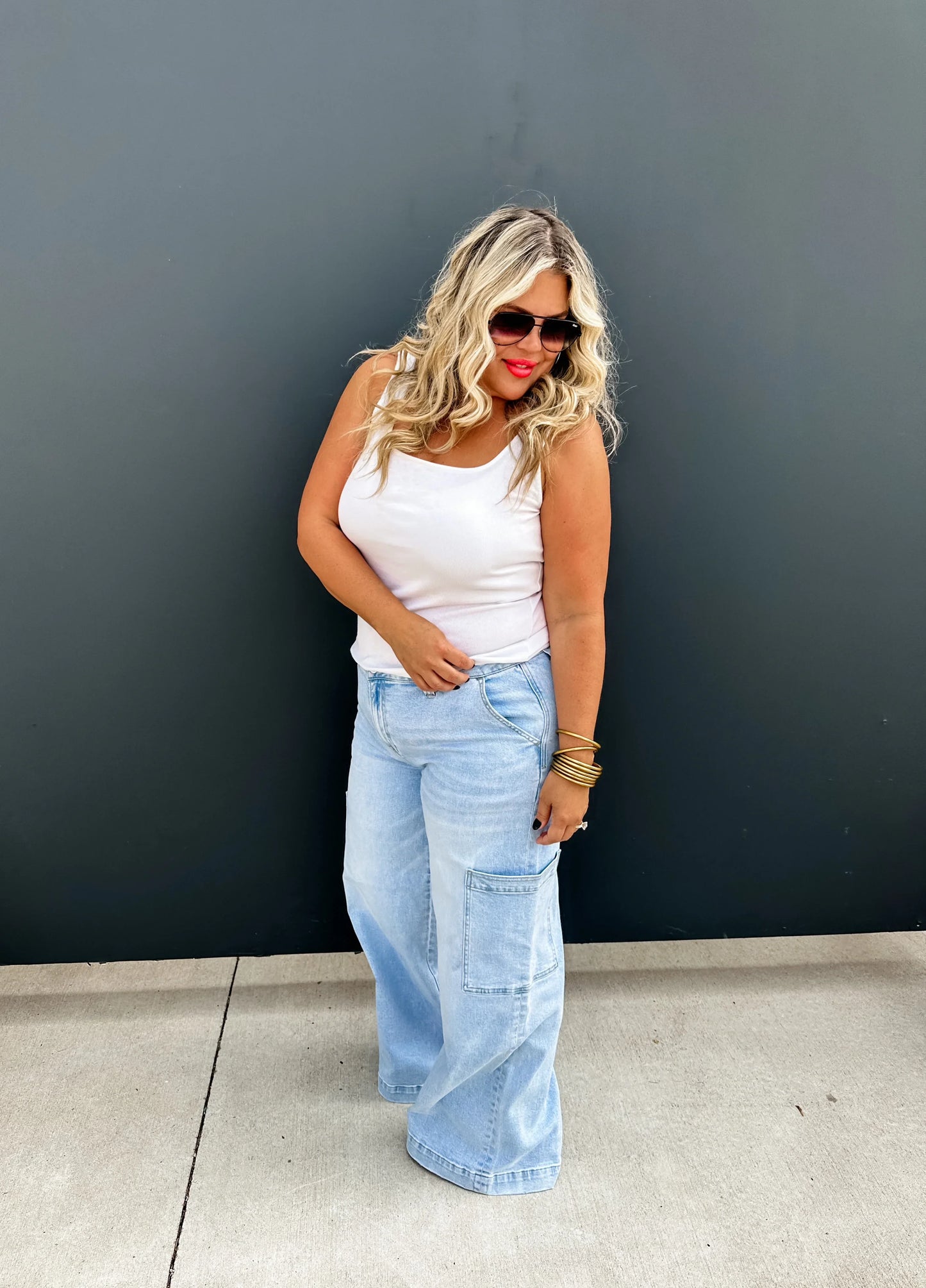 PREORDER: Charli Cargo Jeans Regular 32" Inseam