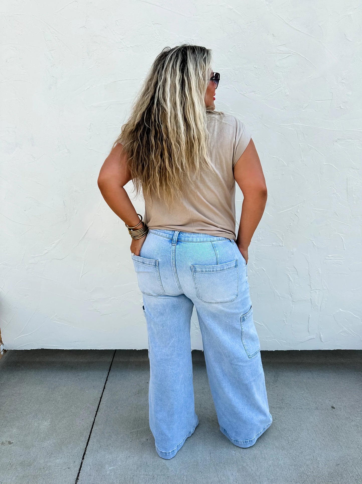 PREORDER: Charli Cargo Jeans Regular 32" Inseam