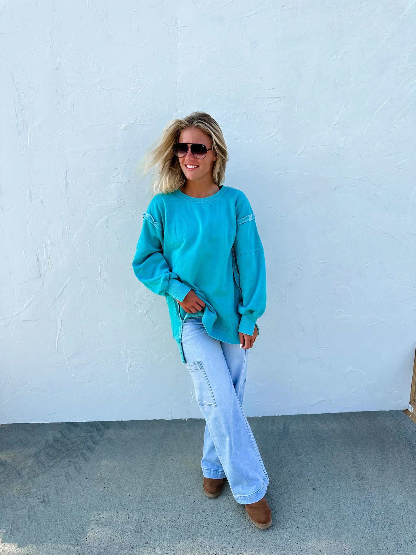 Classic Crew Pullover In Six Colors