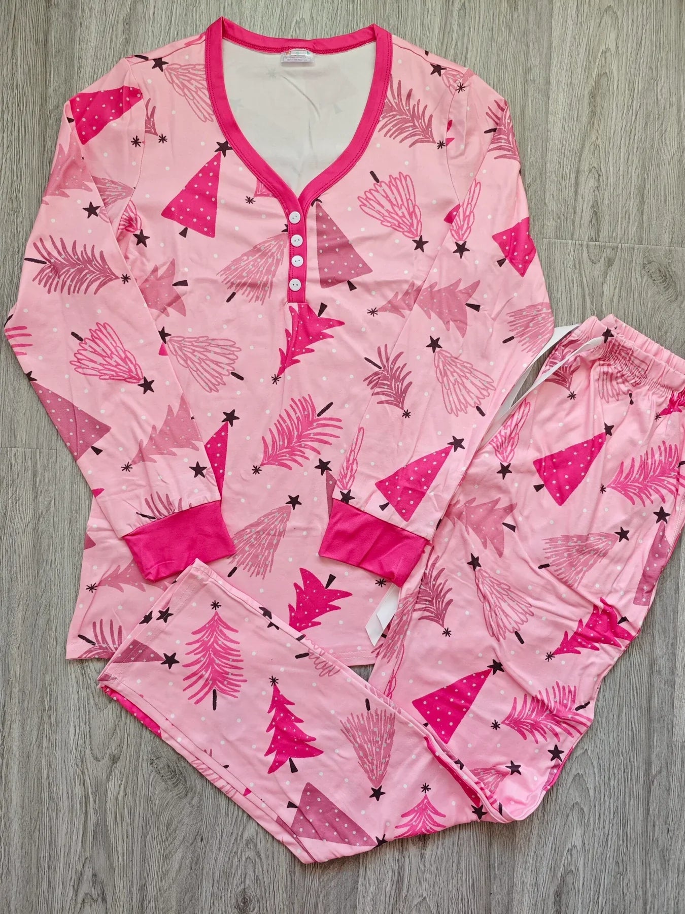 PREORDER: Long Sleeve Holiday Pajamas In Assorted Prints