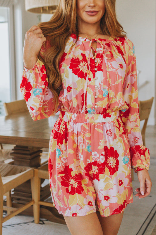 Rare Beauty Floral Romper