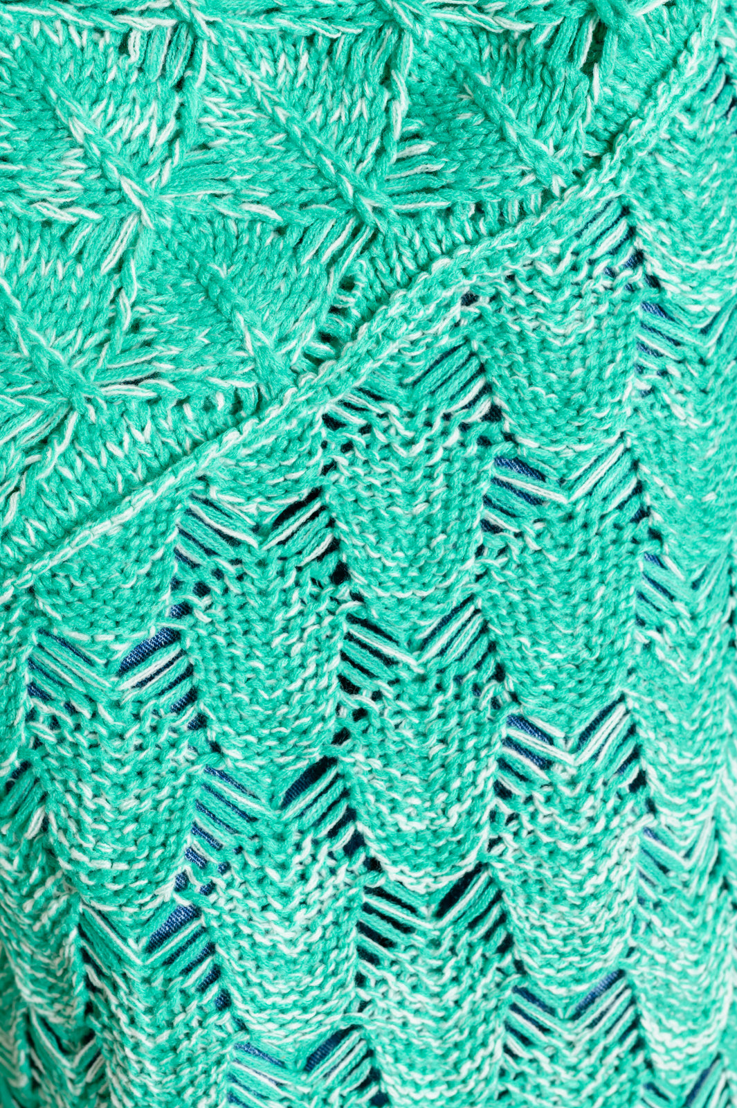 Seaside Magic Chenille Mermaid Tail In Green