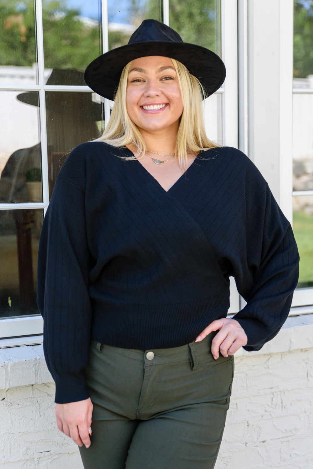 Show Stopper Sweater In Black