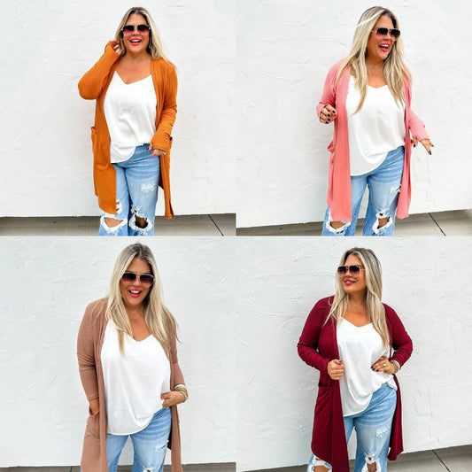 PREORDER: Winter Sierra Cardigan in Four Colors