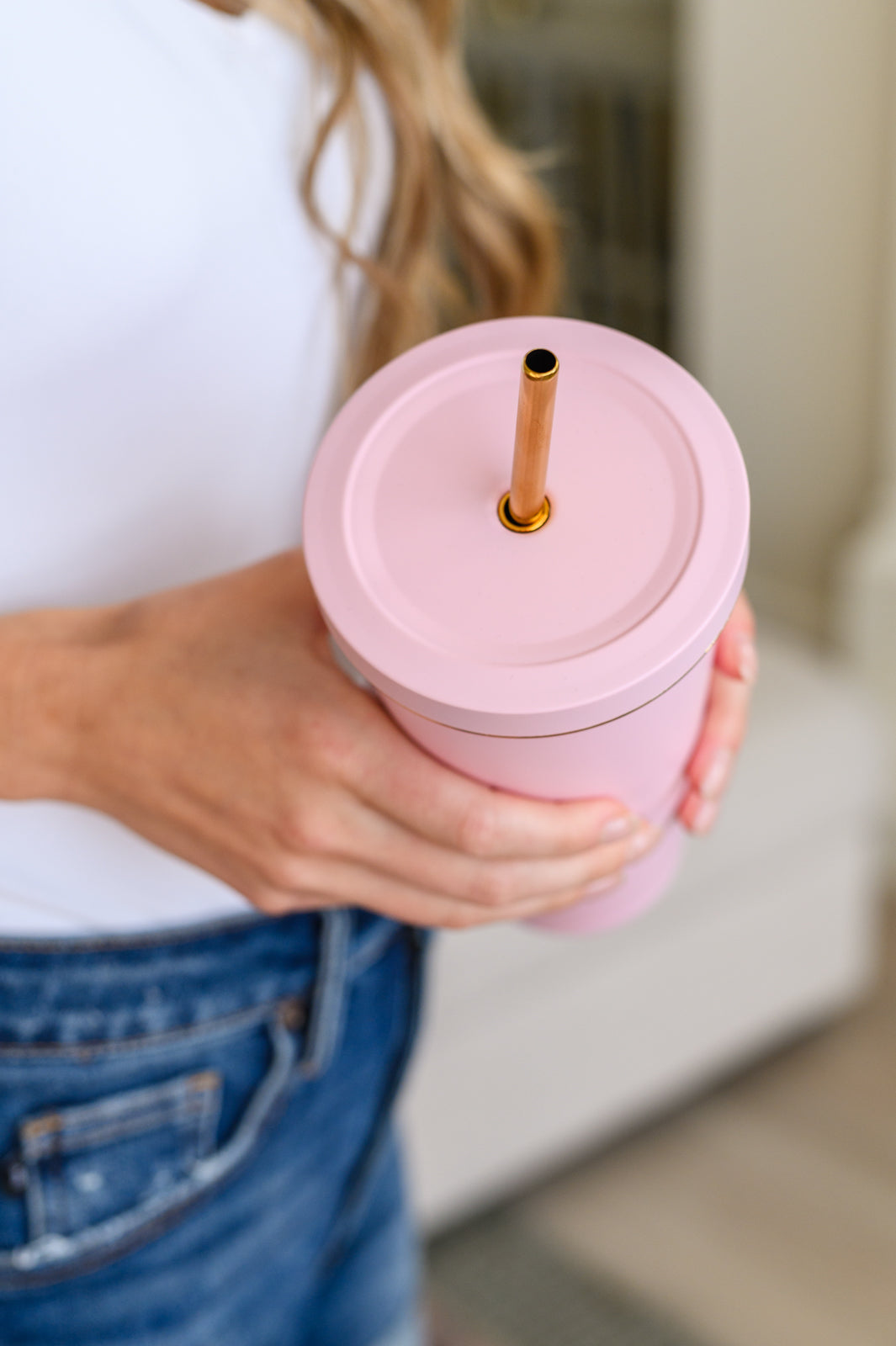 Total Eclipse Tumbler In Baby Pink