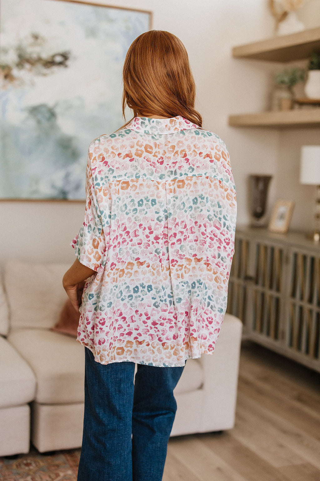 Wild Rainbow Blouse